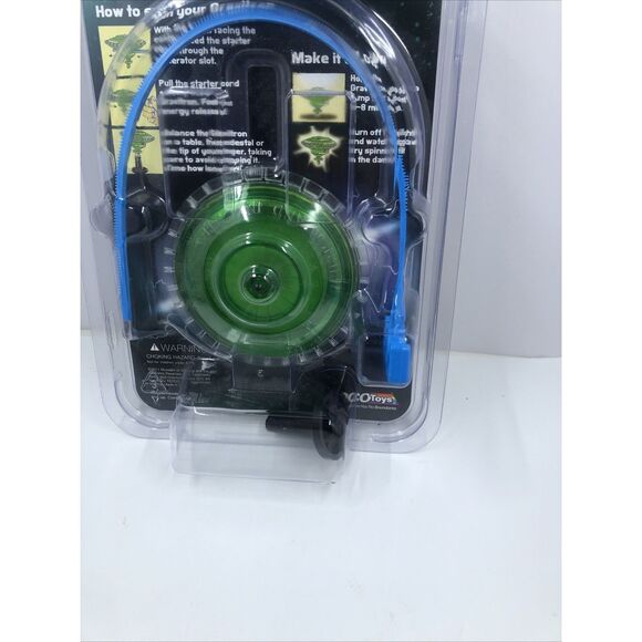 Toy, GRAVITRON SPACE GYRO TEDCO 2011 Green  GLOW IN THE DARK Toymaker 3000 - Picture 9 of 11